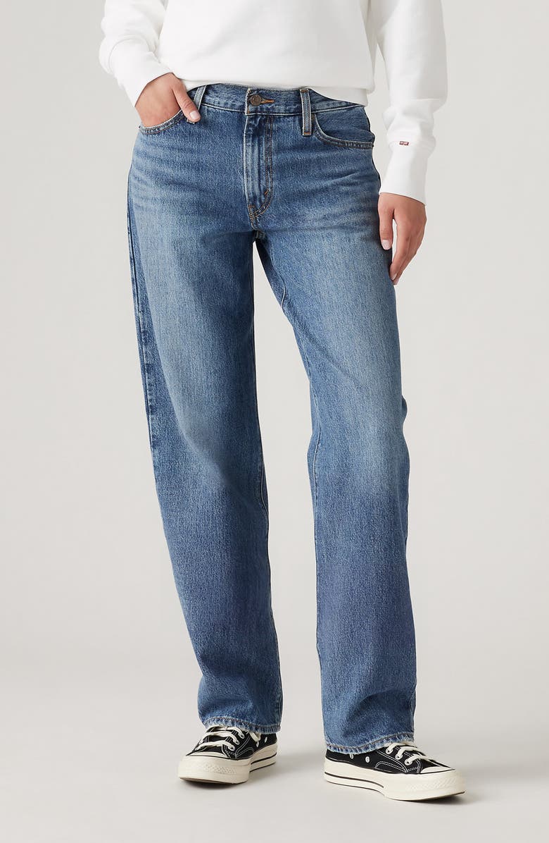 Levi's<sup>®</sup> 94 Mid Rise Baggy Jeans, Main, color, Worn Memory