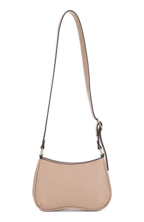 Alana Recycled Vegan Leather Convertible Crossbody Bag