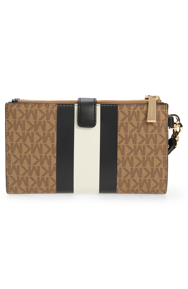 MICHAEL Michael Kors Jet Set Double Zip Wristlet, Alternate, color, 