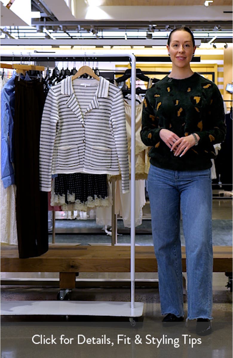 The Crochet Cotton Blazer, sales video thumbnail