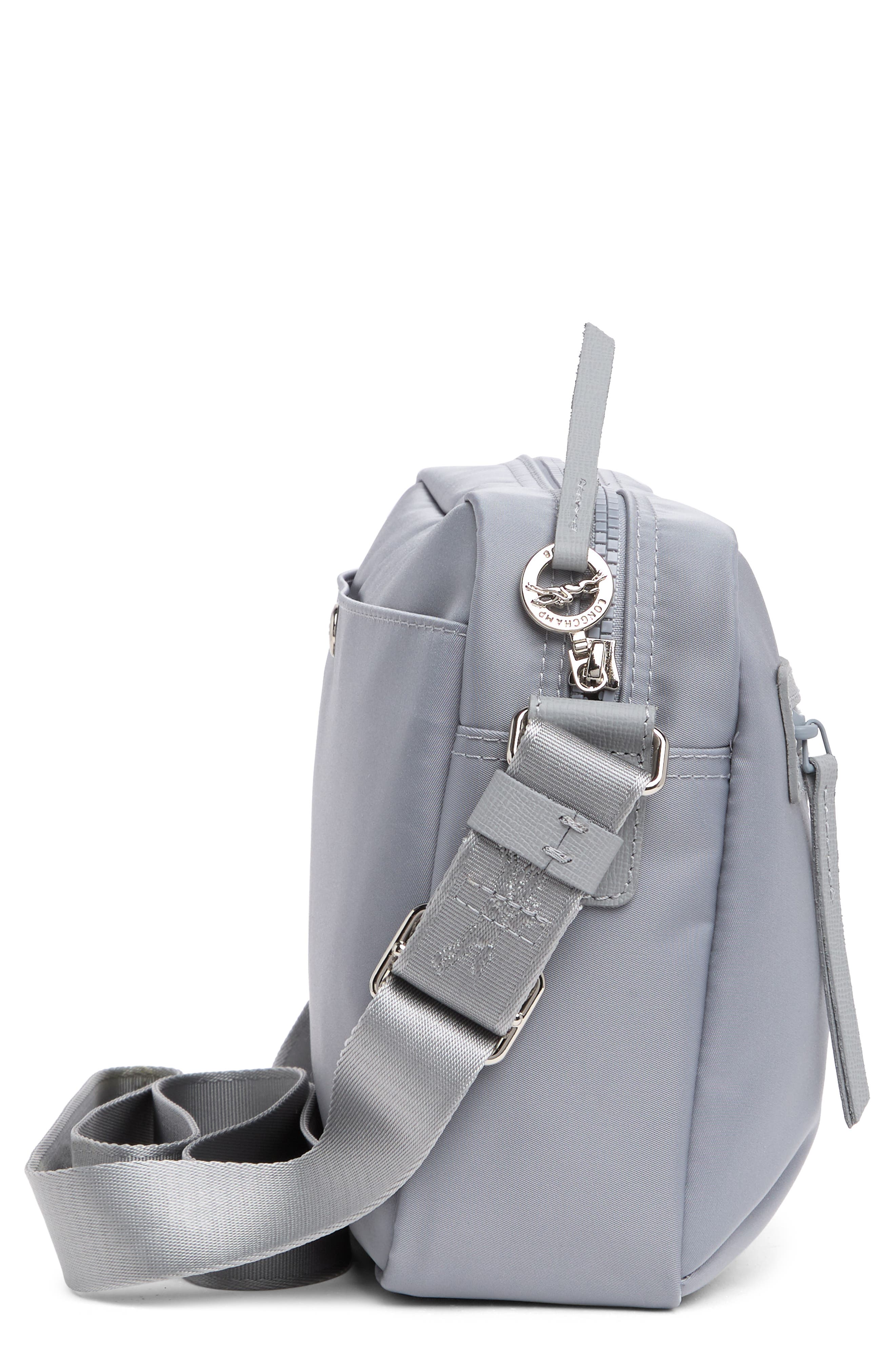 Longchamp Le Pliage Neo Medium Camera Bag, Alternate, color, Cement
