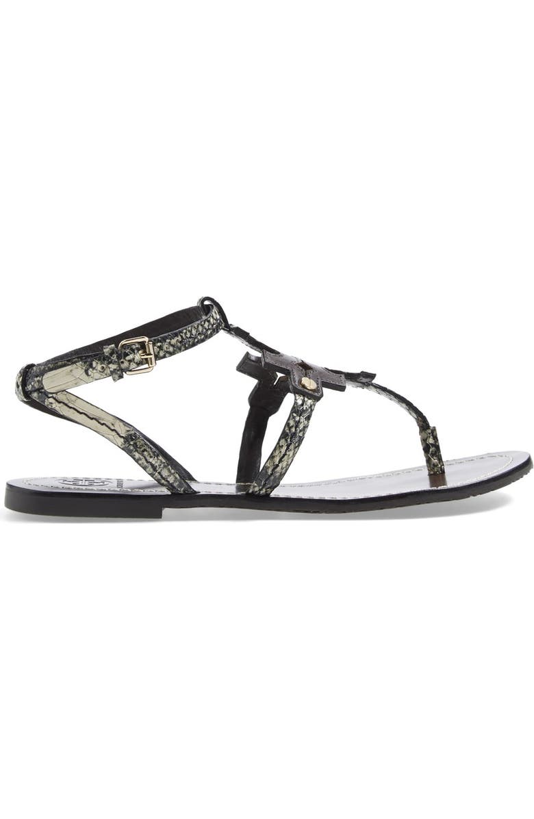 Tory Burch 'Chandler' Leather Sandal, Alternate, color,