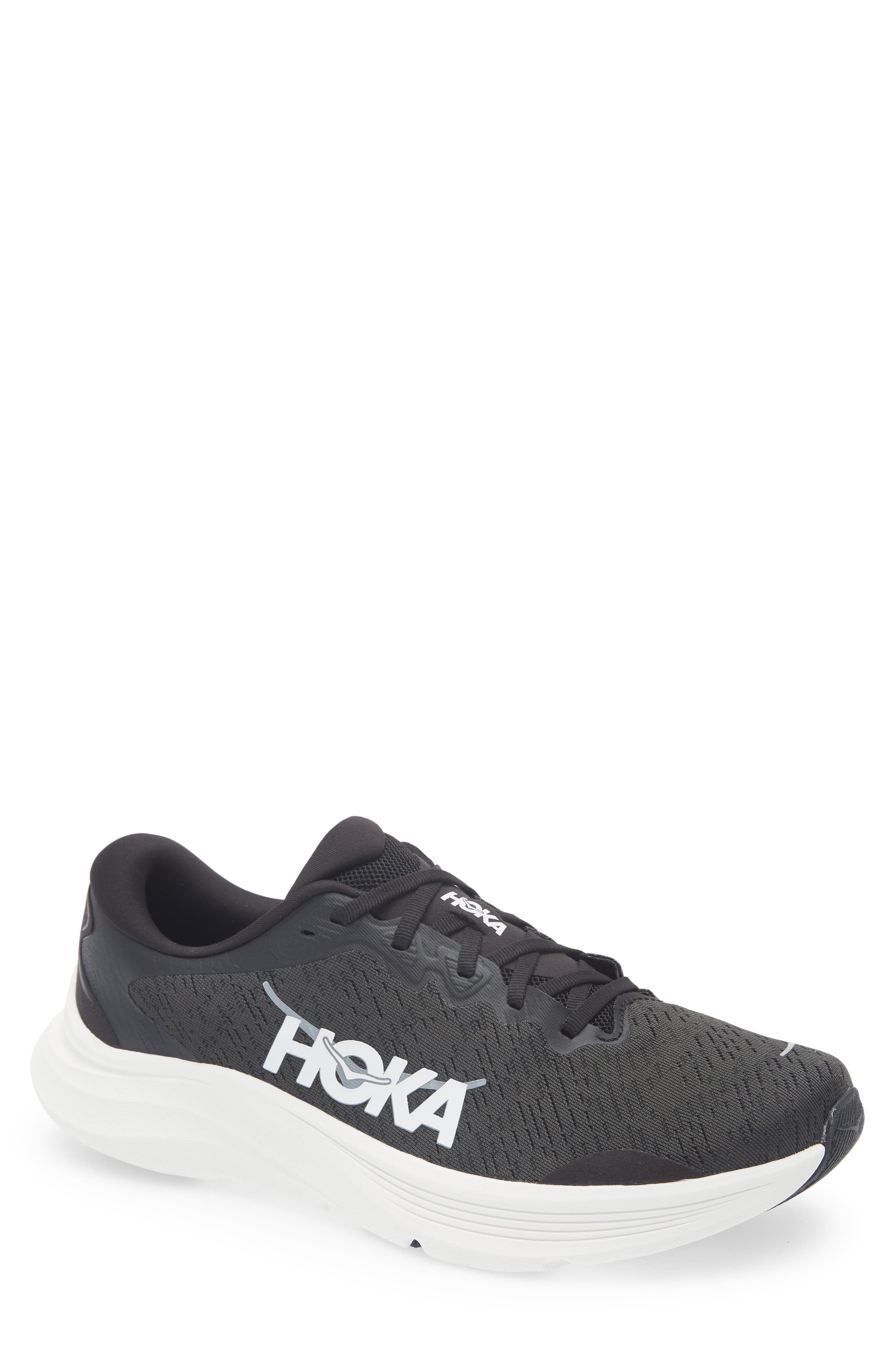 HOKA Solimar 2 Sneaker, Main, color, Black / White