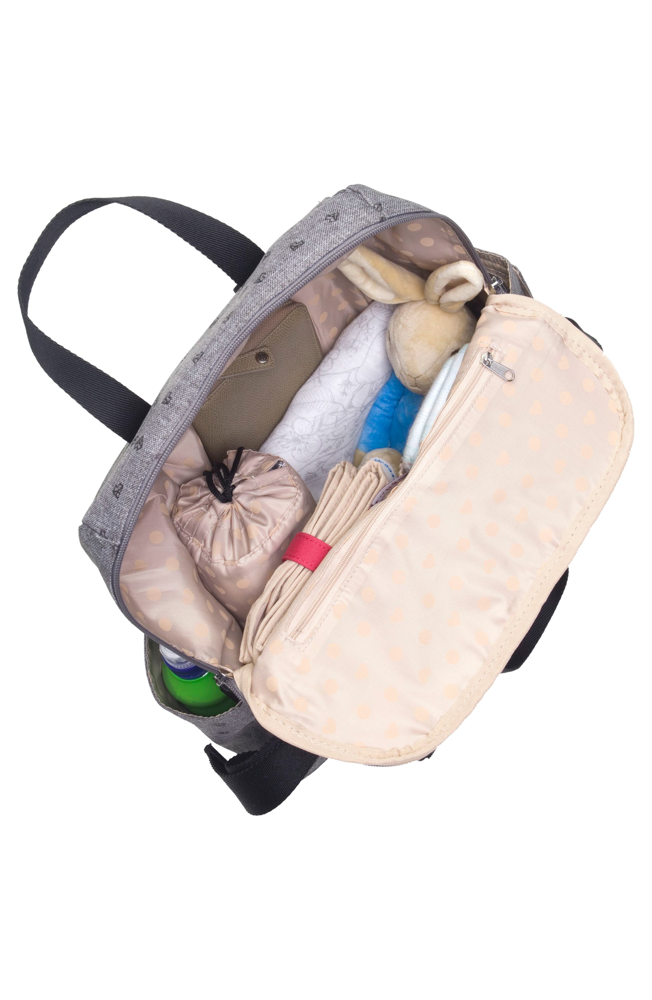 Babymel Robyn Convertible Diaper Backpack, Alternate, color, 