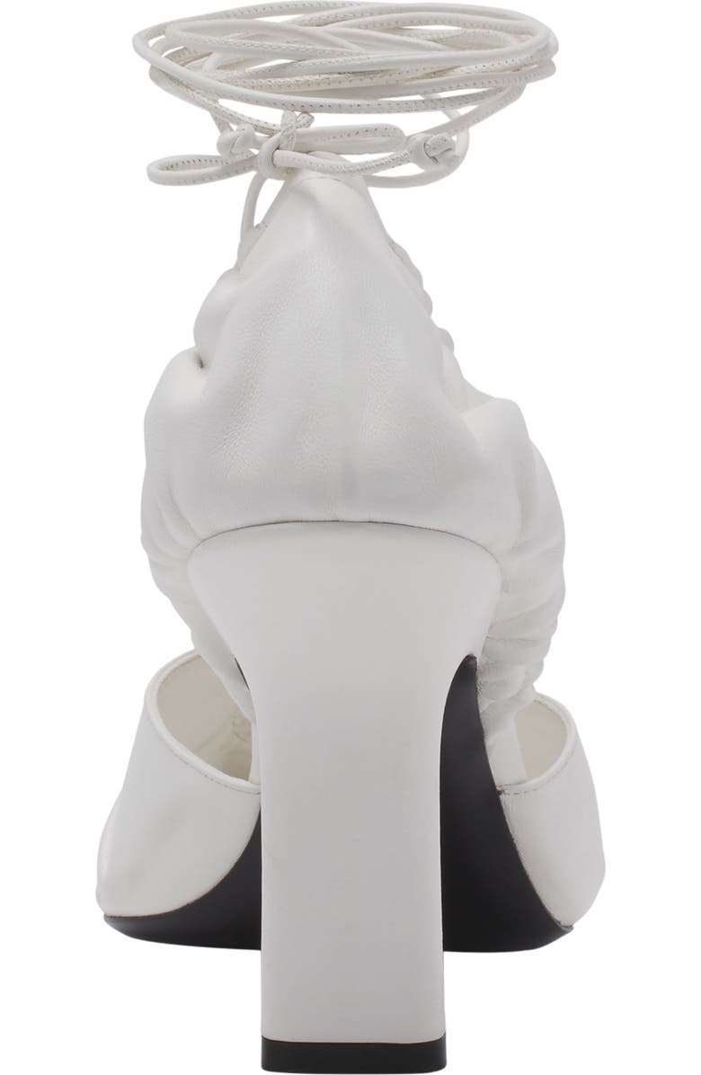 Lanvin Mesure Lace-Up Leather Pumps, Alternate, color,