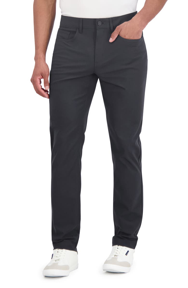 Ben Sherman Solid 4-Way-Stretch Tech Golf Pants, Main, color, Dark Grey