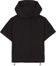Brain Dead Textured Short Sleeve Hoodie