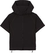 Brain Dead Textured Short Sleeve Hoodie