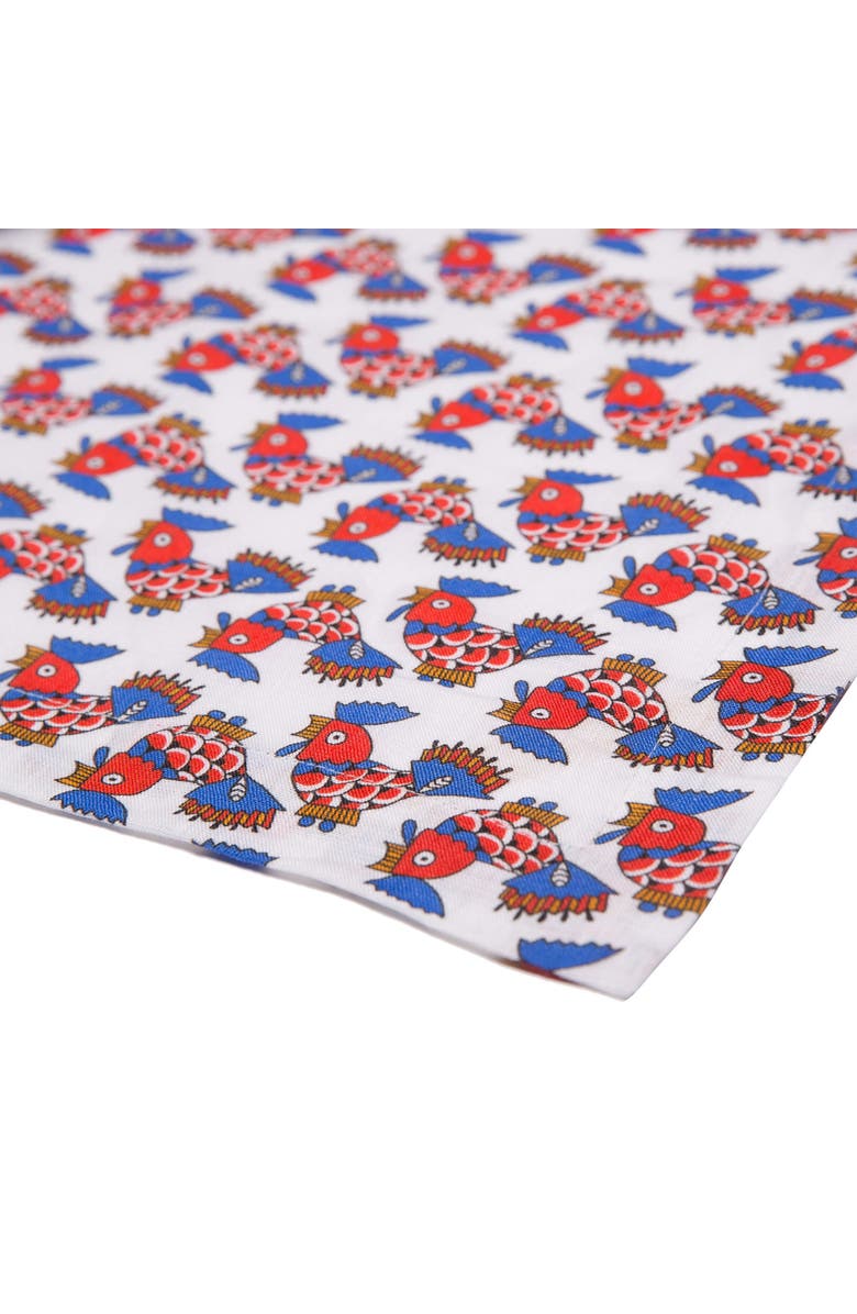 La DoubleJ Small Tablecloth (180X180) Galletti Multicolor, Alternate, color, Galletti Multicolor
