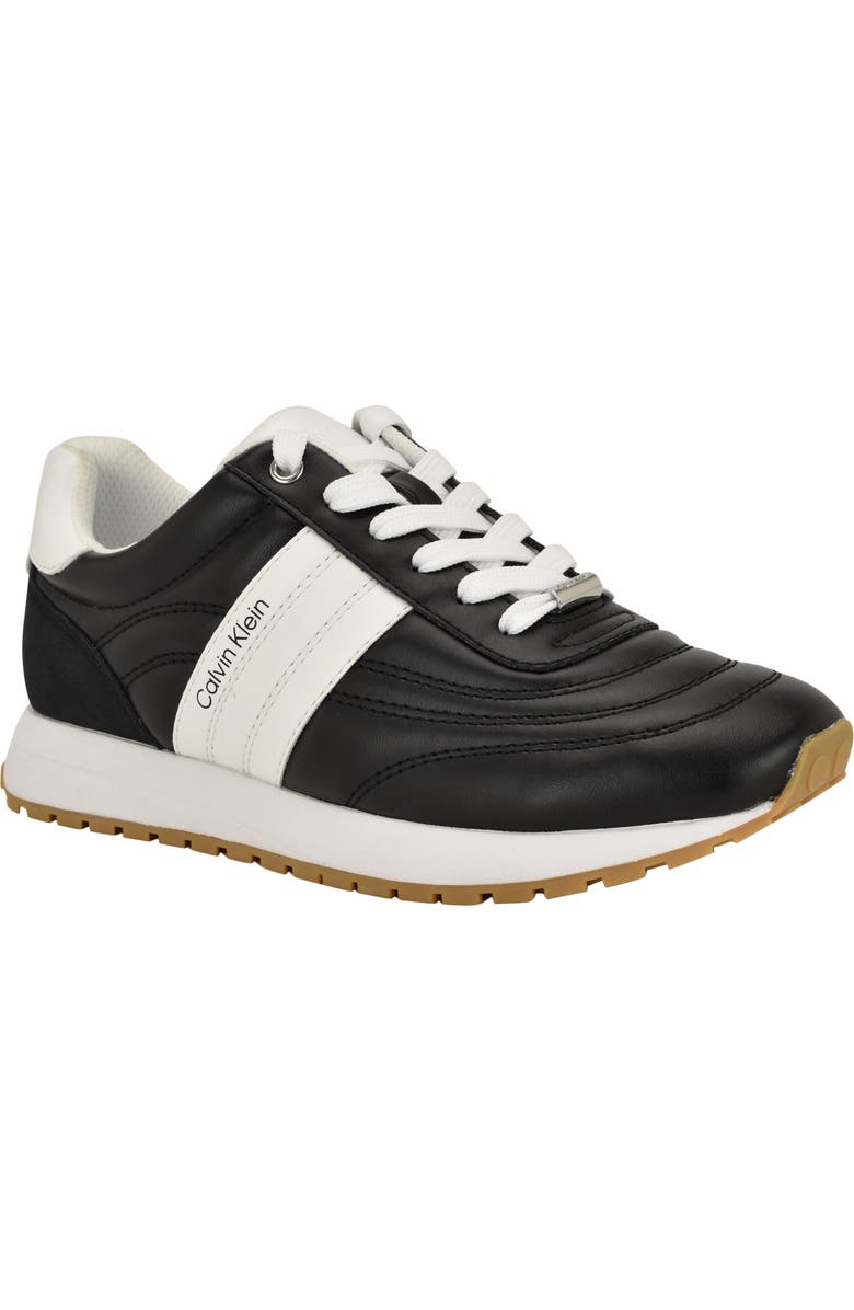 Calvin Klein Tatyann Sneaker, Main, color, Black