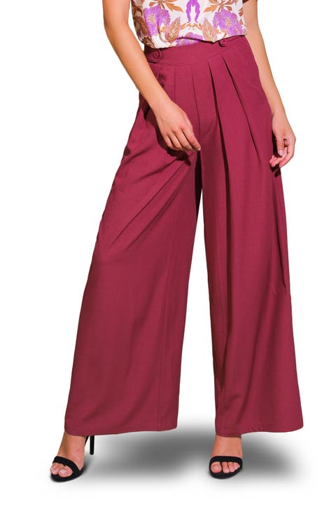 Woven Wide Leg Pants