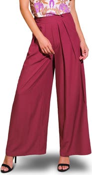 FLYING TOMATO Woven Wide Leg Pants