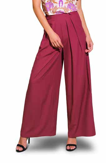 FLYING TOMATO Woven Wide Leg Pants