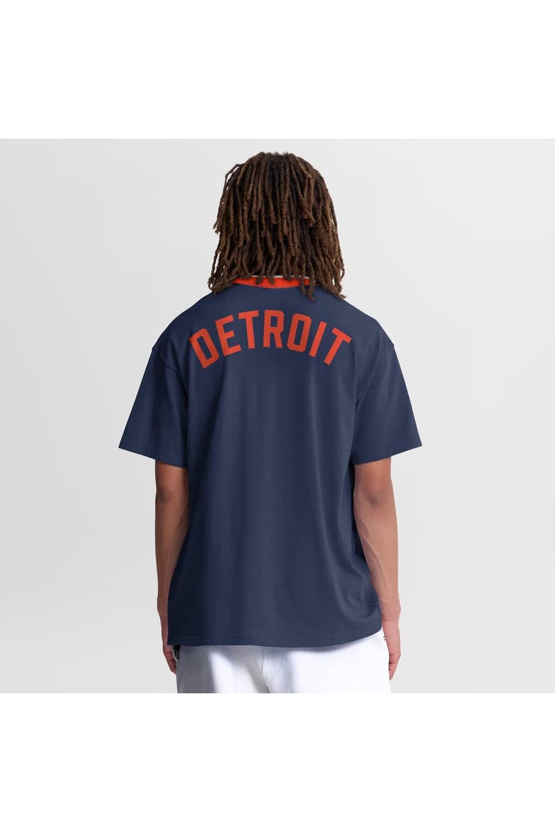 Men's Nike Navy Detroit Tigers Cooperstown Collection Ringer T-Shirt, Alternate, color, Navy
