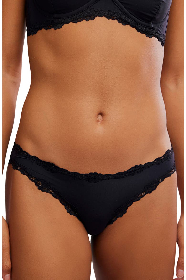 Intimately FP Charlie Micro Bikini, Main, color, BLACK