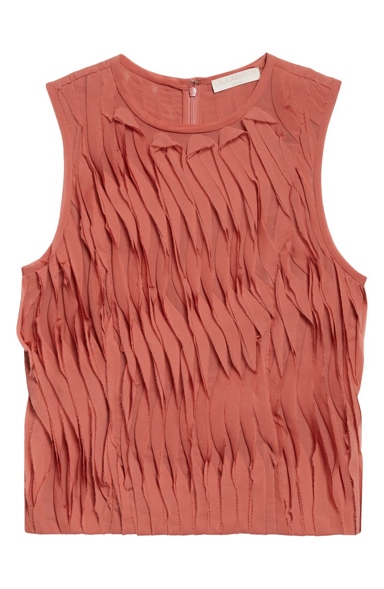 Ulla Johnson Celina Sleeveless Top, Alternate, color, Chestnut