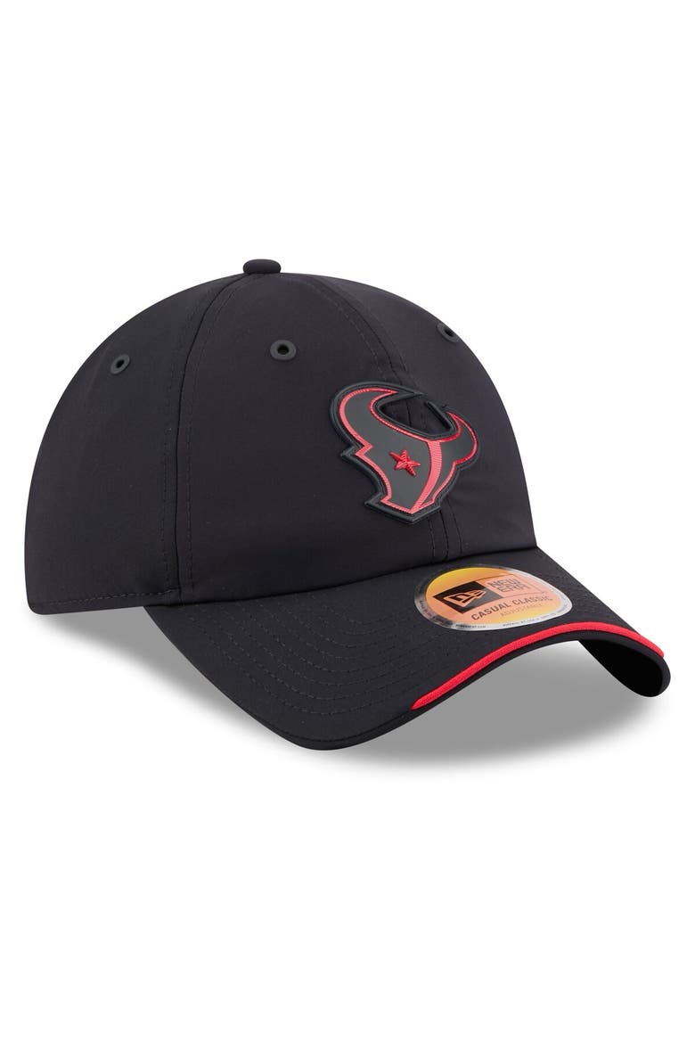Men's New Era Navy Houston Texans 2026 Sideline Casual Classic Adjustable Hat, Alternate, color, Navy