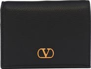 Valentino Garavani VLOGO Signature Leather Wallet