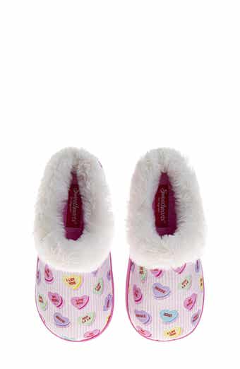 Kids' Sweethearts Conversation Heart Slipper