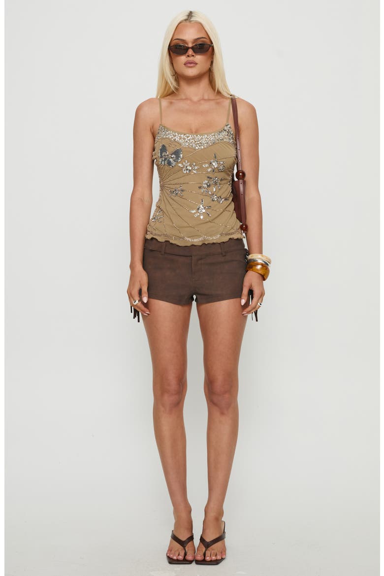 Devondra Sequin Camisole, Alternate, color, CHAMPAGNE