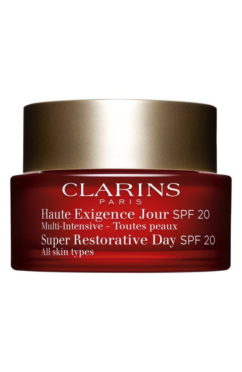 Clarins Super Restorative Day Cream SPF 20, Main, color, 