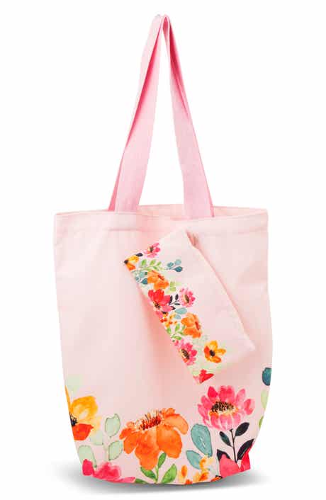 Core Home Floral Canvas Tote Bag