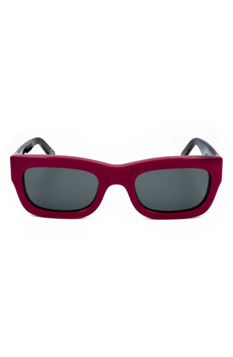 52mm Square Sunglasses
