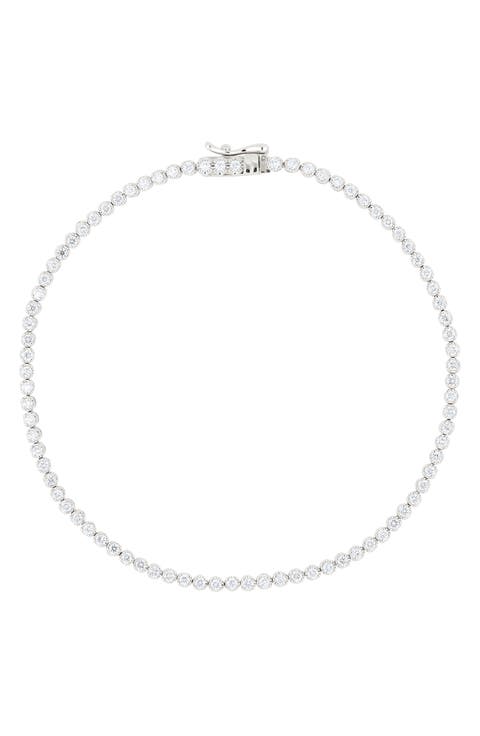 Audrey 18k Gold Diamond Tennis Bracelet