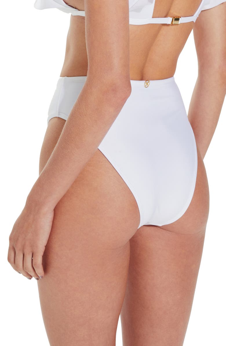 ViX Paula Hermanny Gigi Hot Solid Bikini Bottoms, Alternate, color,