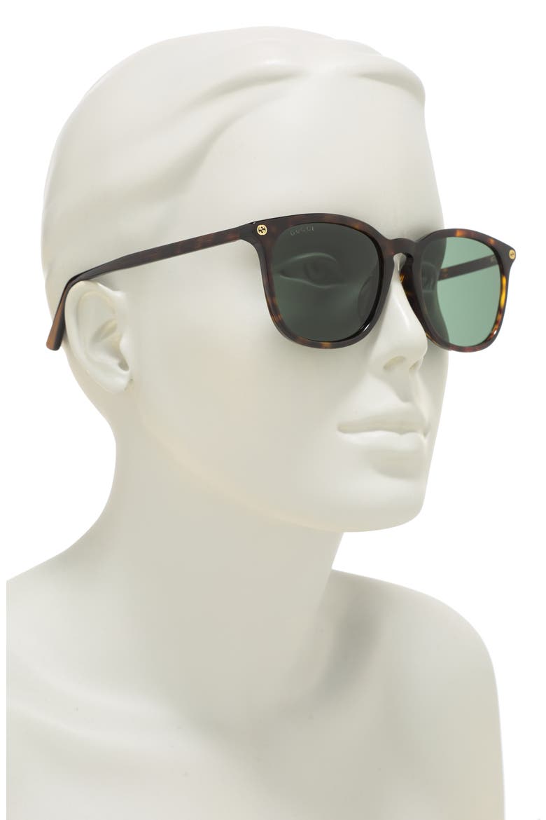 53mm Sunglasses, Alternate, color, HAVANA