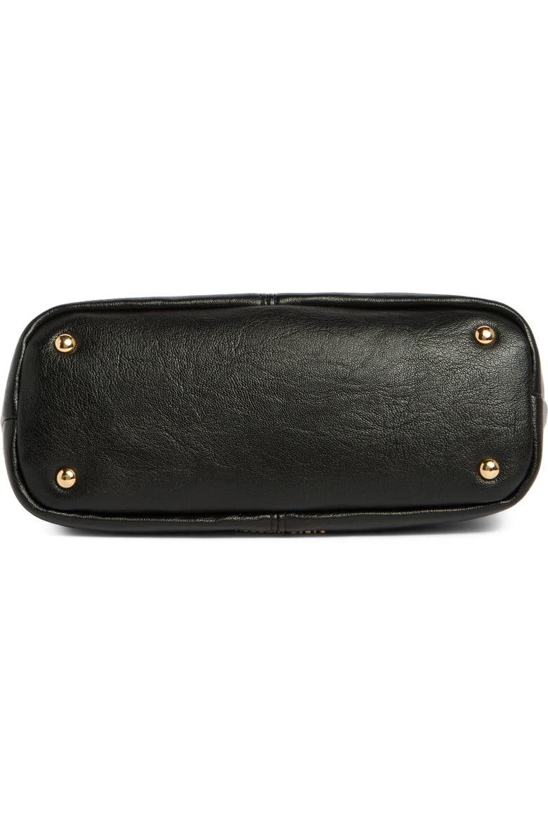 Steve Madden Gwenie Faux Leather Handbag, Alternate, color, Black