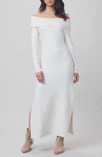 Splendid x @cellajaneblog Over the Shoulder Sweater Dress