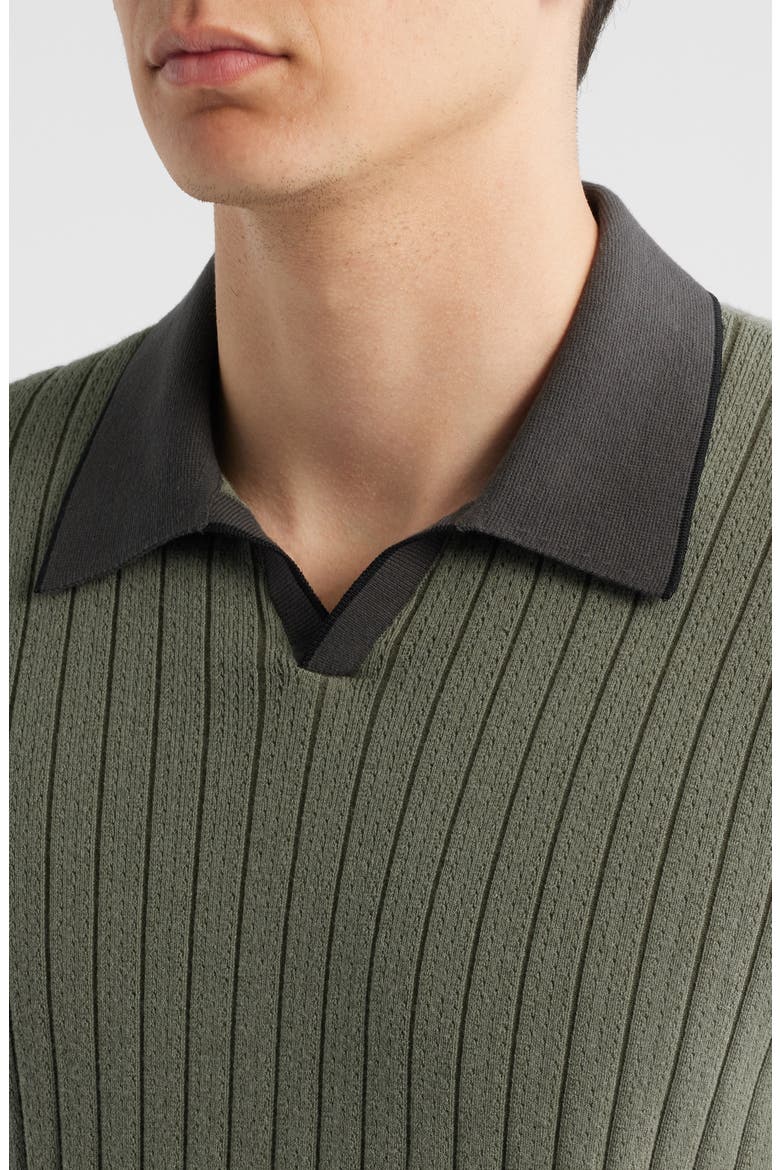 Sanford Rib Johnny Collar Polo, Alternate, color, PAVEMENT