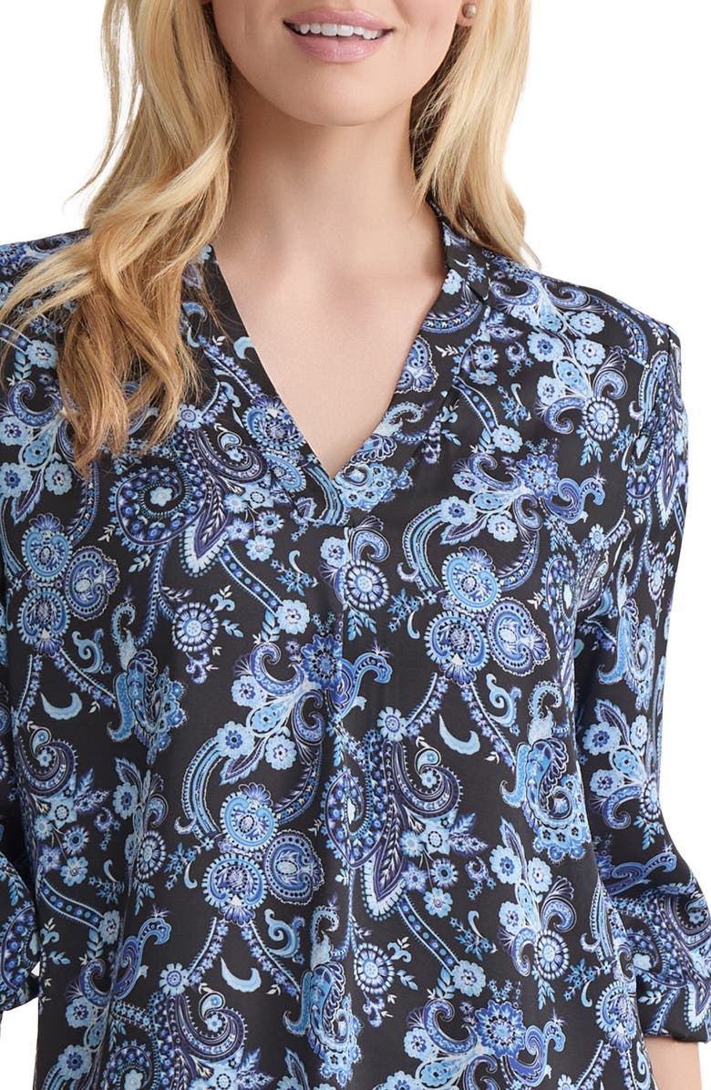 Jones New York Paisley Print Tunic, Alternate, color,