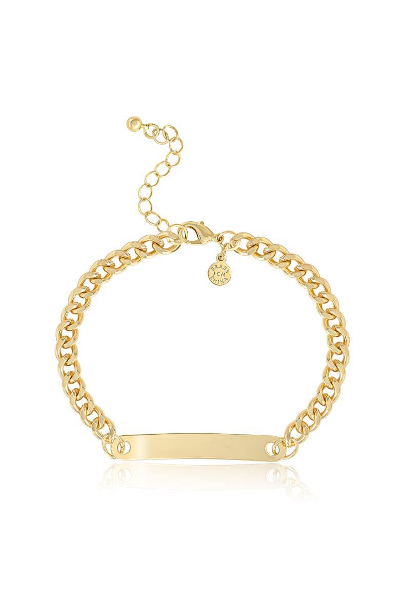 Jessica Simpson Gold-Tone Layered Bracelet Set, Alternate, color, Gold