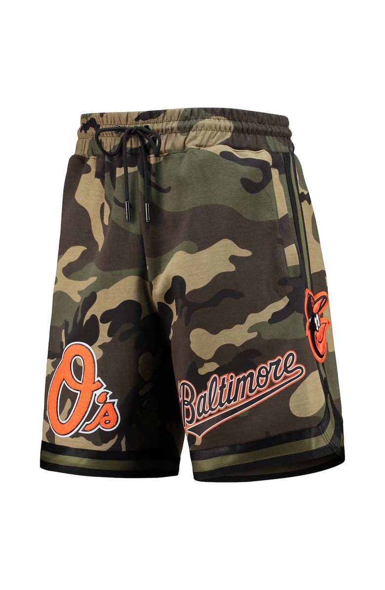 PRO STANDARD Men's Pro Standard Camo Baltimore Orioles Team Shorts, Alternate, color, 