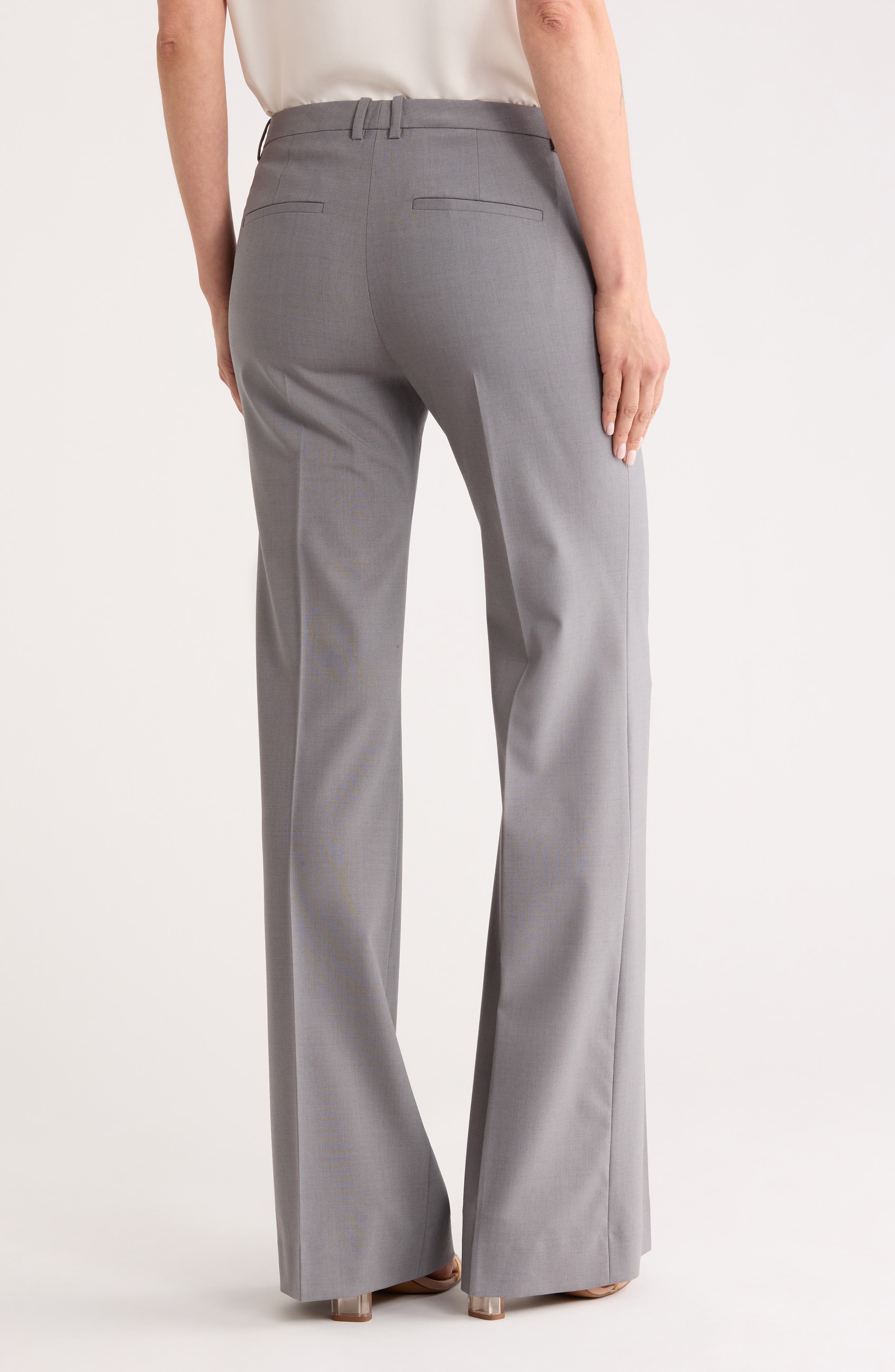Demetria Wool Blend Trousers - image 2