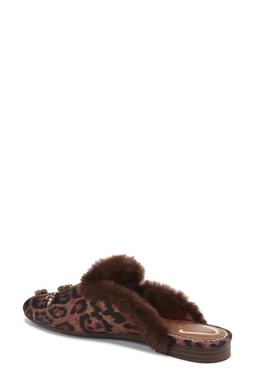 Circus Ny By Sam Edelman Tillie Faux Fur Trim Mule In Multi