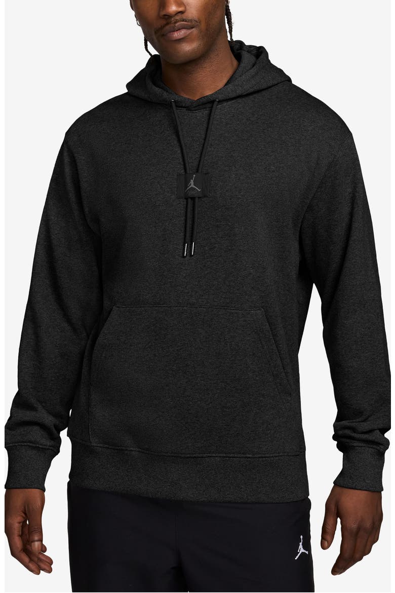 Flight Fleece Pullover Hoodie, Main, color, BLACK