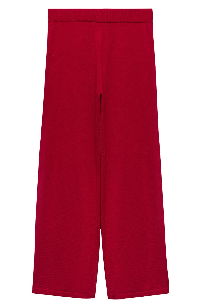 MANGO Knit Flare Pants, Alternate, color, 