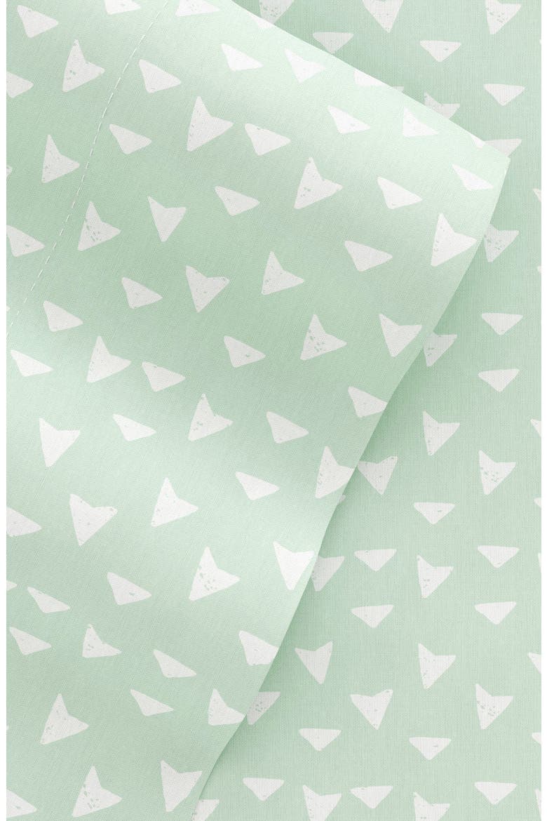 IENJOY HOME Premium Ultra Soft Urban Arrows Pattern 4-Piece Bed Sheet Set, Alternate, color, JADE