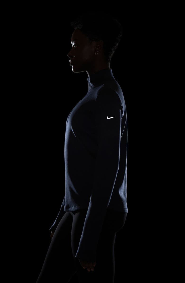 Nike Quarter Zip Therma-FIT ADV Activewear Pullover, Alternate, color, Midnight Navy