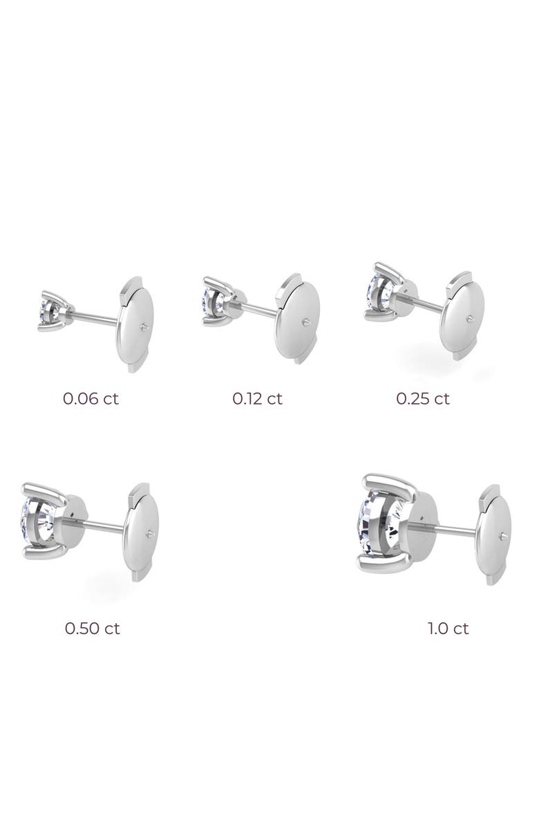 Seed2Stone You're-a-Stud Back-Off, Alternate, color, White Gold