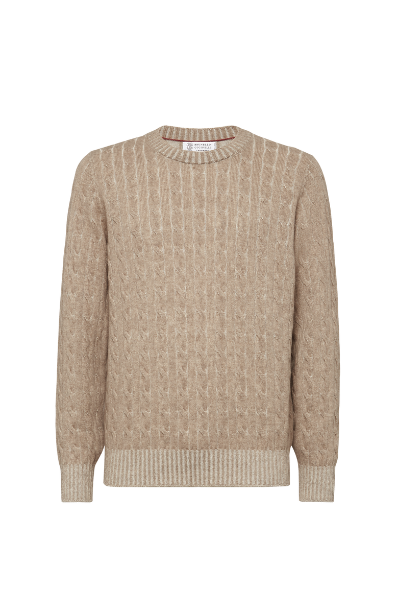 Brunello Cucinelli Vanisé sweater, Main, color, Brown