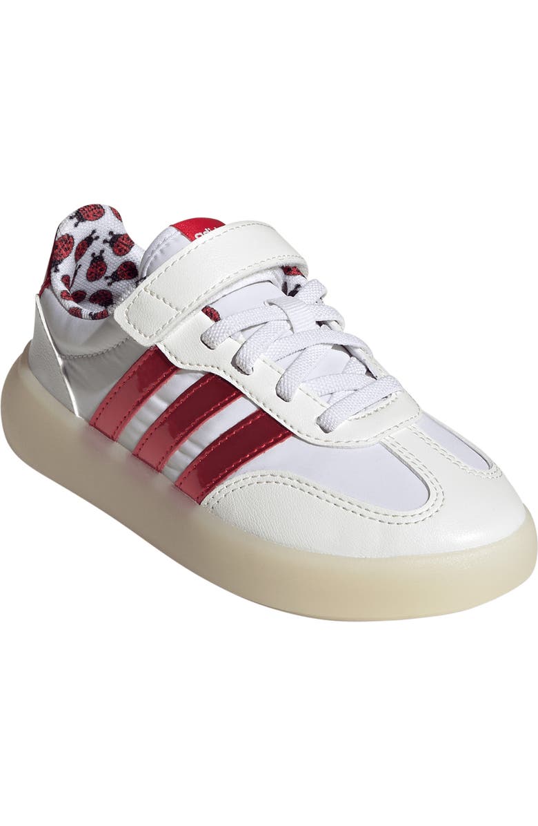 adidas Kids' Barreda Decode Low Top Sneaker, Main, color, White/ Pure Ruby/ Off White