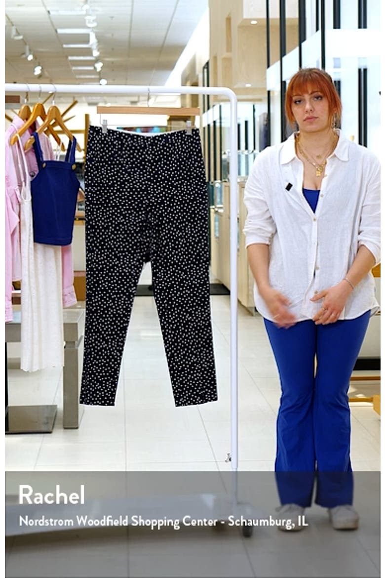 Scatter Dot Slit Hem Pants video