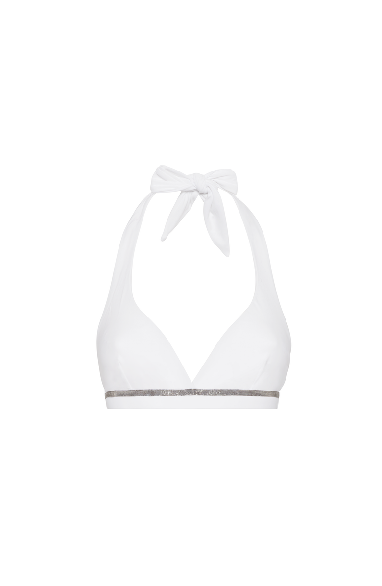 Brunello Cucinelli Bikini top with monili, Main, color, 