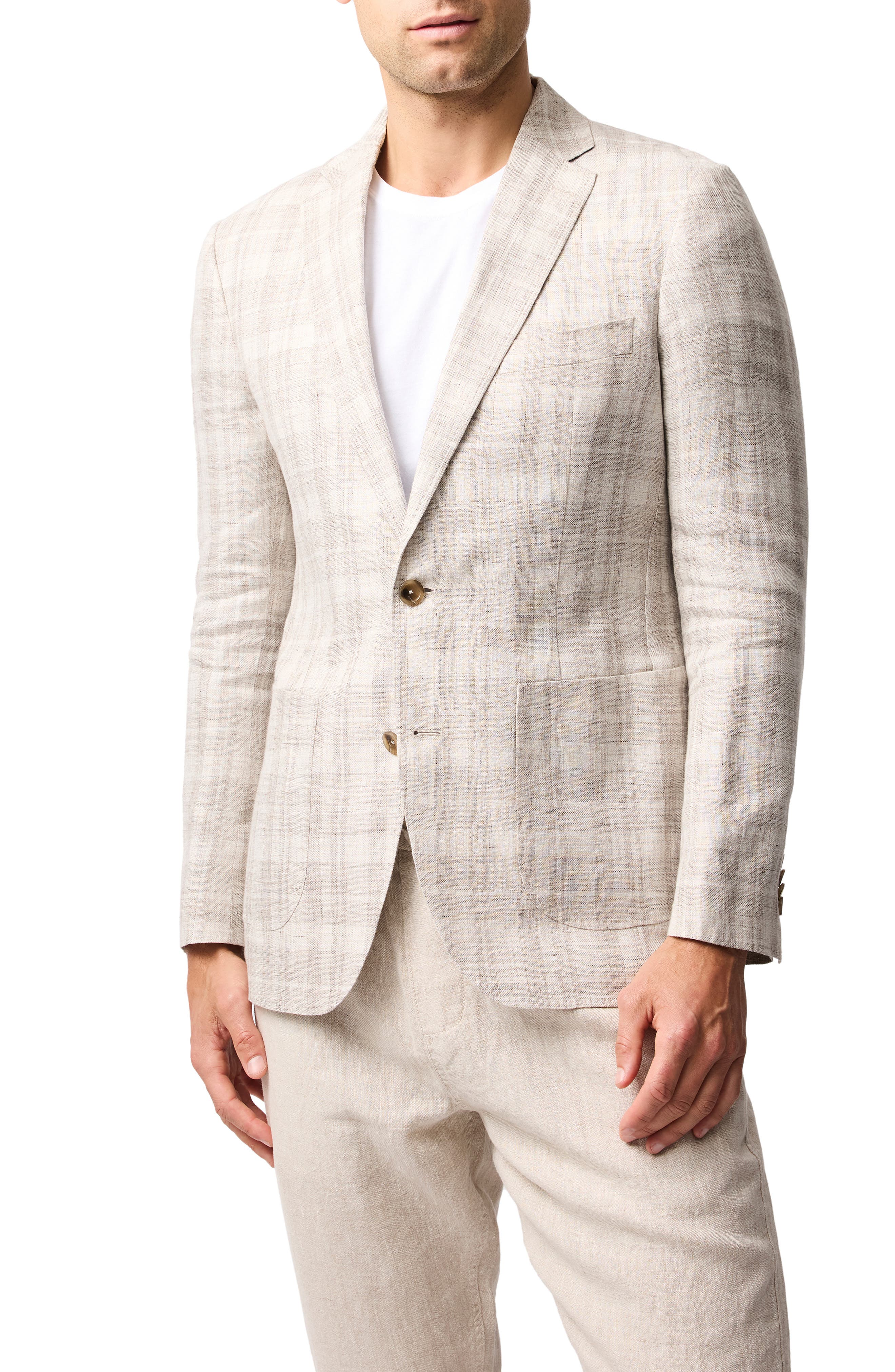 big & tall linen blazers
