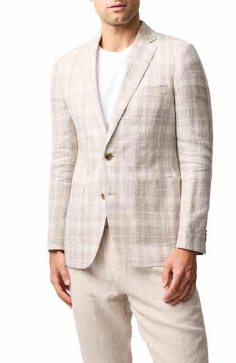 Rodd & Gunn Waverly Park Plaid Linen Sport Coat