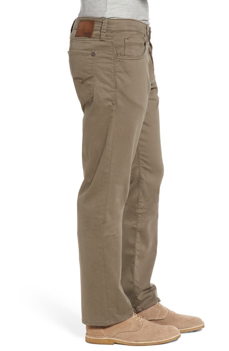 Mavi Jeans Matt Relaxed Straight Fit Jeans, Alternate, color, Dusty Olive
